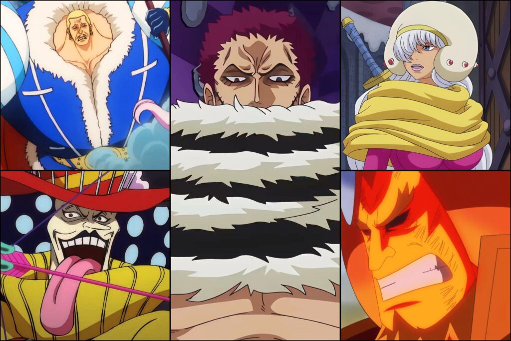 Tier 1 [ Most Powerful ] Pirates from Big Mom Crew