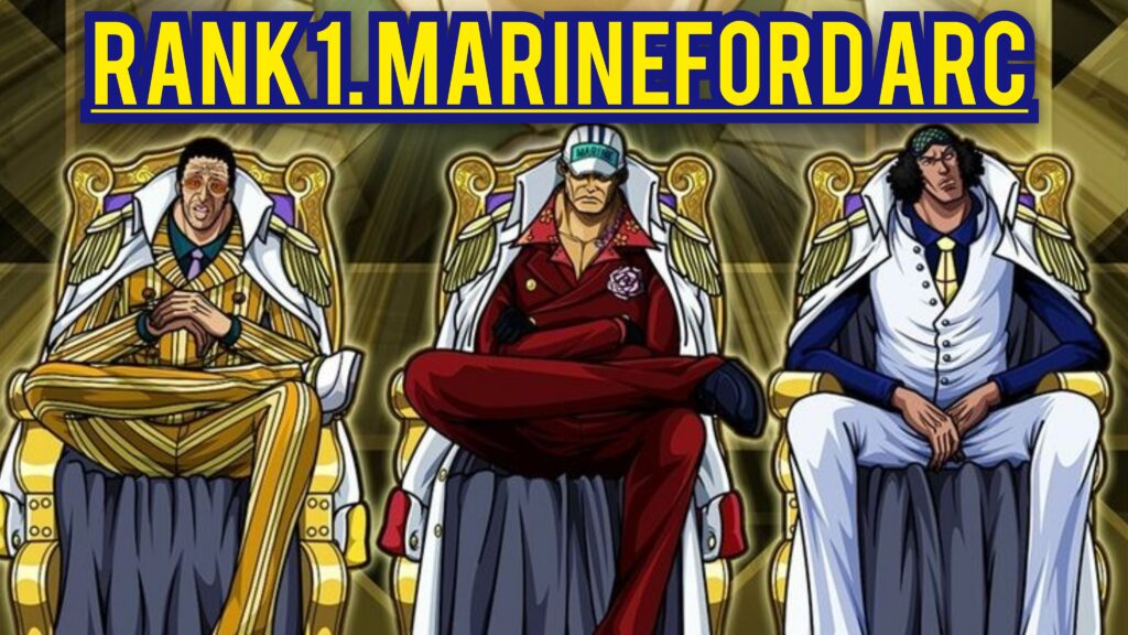 Rank 1 - Best One Piece Arcs in order - Marineford arc