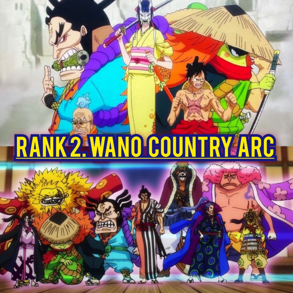 Rank 2 - Best One Piece Arcs in order - Wano Country Arc