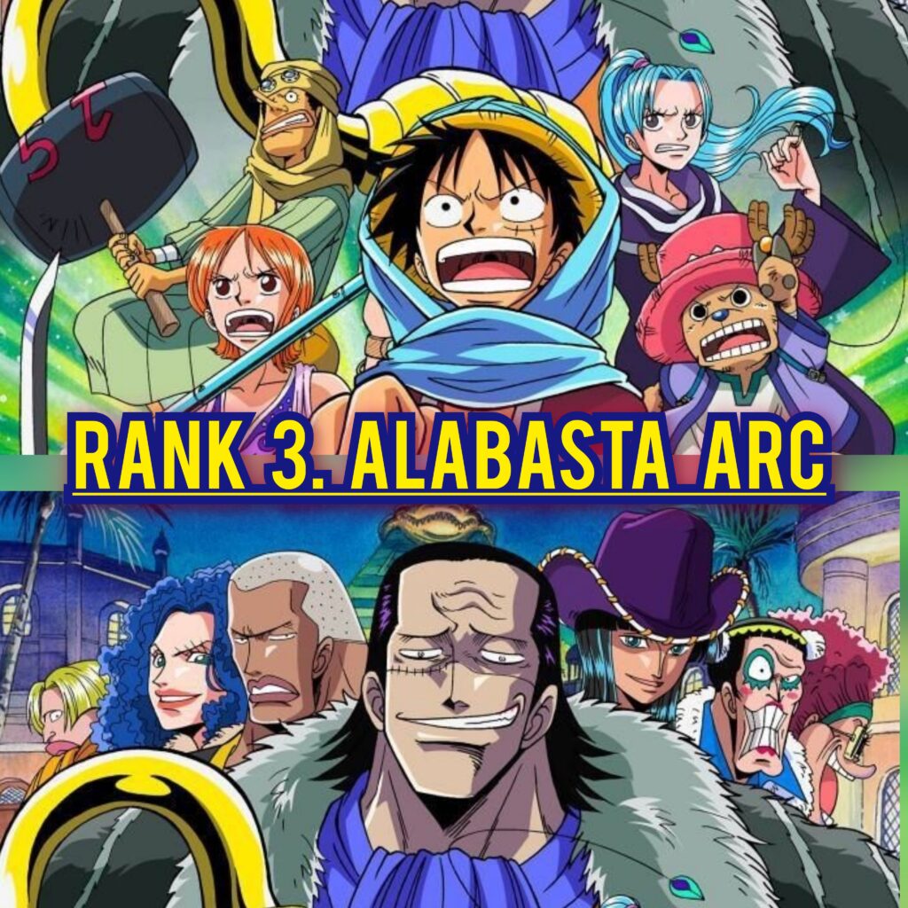 Rank 3 - Best One Piece Arcs in order - Alabasta Arc