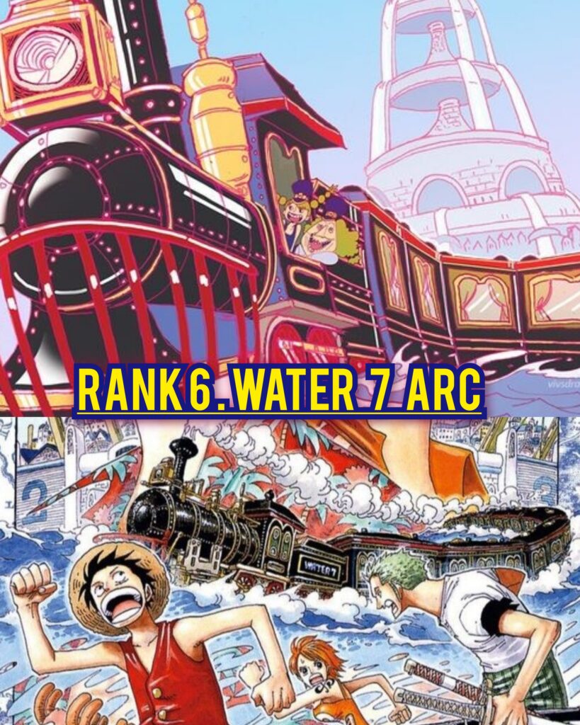 Rank 6 - Best One Piece Arcs in order - Water 7 Arc