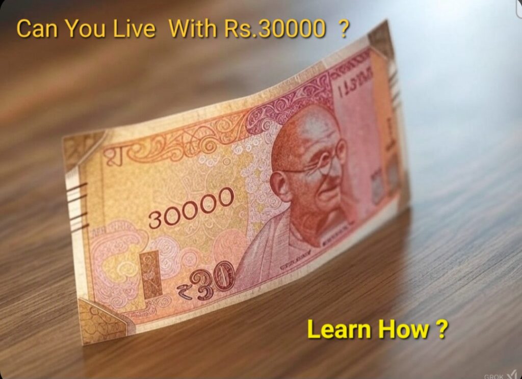 How to live with 30000 salary