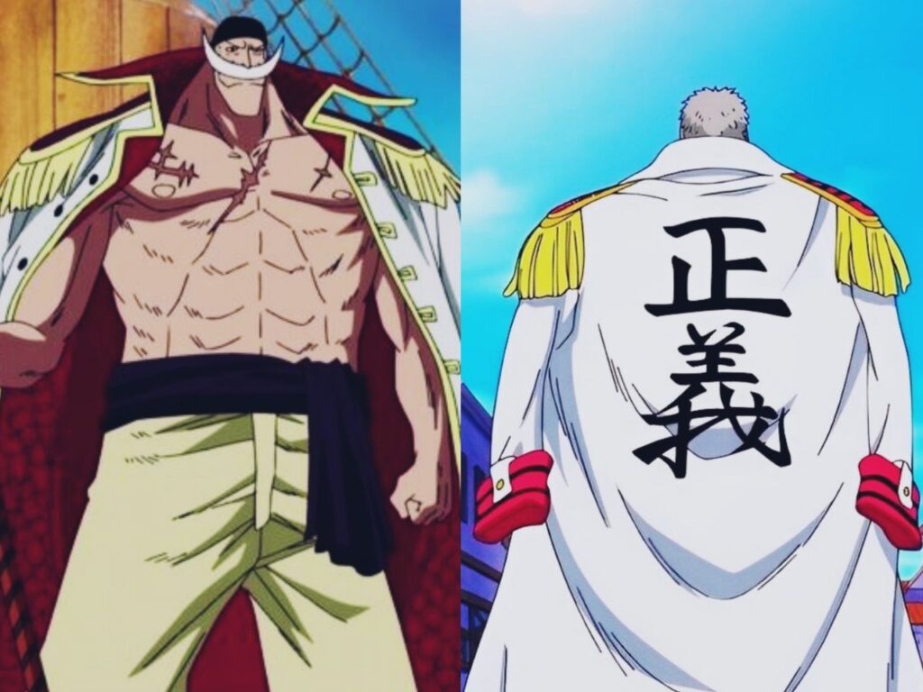 Whitebeard and Garp